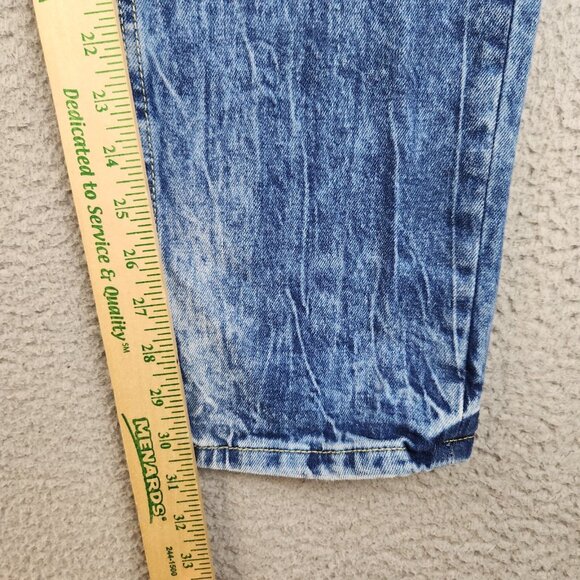 Akademiks Jeans Mens 40x32 Blue Slim Moto Fit Stone Wash Modern Denim Jeanius - Picture 5 of 10